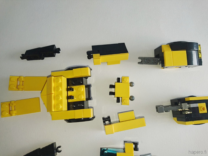 Instructions for LEGO Transformer Robot - Tech Stuff